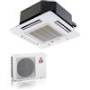 Mitsubishi electric MITSUBISHI - Climatizzatore CASSETTA 4 VIE 21000 Btu A++ R32 SLZ-M60FA Griglia e Telecomando