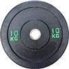 Blue Gym Disco Gommato Olimpico Hi-Temp Bumper 10 kg - Colore Puntini