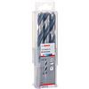 Bosch Accessories 2608577291 HSS PointTeQ (12,3 x 101 x 151 mm) - Set da 5 Pezzi di Punte Elicoidali per Trapano per Metallo, Acciaio, Fusione o Plastica, Grigio (Argento), Ø 12.3 mm