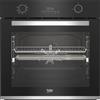 Beko b300 Forno Multifunzione BBIMA13302BMPE Pirolitico con AirFry, , 9 Funzioni, A+, Cristallo Nero e Inox