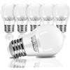 Aigostar - LED Lampadina E27 A5 G45 4.9W (Equivalenti a 37W), Luce Calda 3000K, 420 Lumen, Angolo di Raggio 180°, Pacco da 5