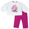 Chicco Outfit Due Pezzi: Leggings e Felpa Neonata 0-24 mesi, Fuxia (2), 9 mesi, Designed in Italy