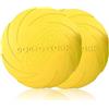 PETCUTE Frisbee per Cani,2 Pezzi Frisbee Giocattolo,Frisbee di Gomma,Disco Volante per Animali Domestici,Giocattolo Frisbee Durevole per Addestramento del Cane per la Formazione Outdoor,ø 18 cm