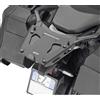 Givi Attacco posteriore in alluminio nero per bauletto Monokey Gi