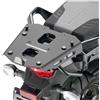 Givi Attacco posteriore in alluminio nero per bauletto Monokey Gi
