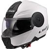 Ls2 Casco Moto Modulare P/J LS2 FF902 SCOPE II SOLID Bianco Luci