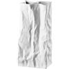 ROSENTHAL "Do Not Litter" Vaso Sacchetto Rettangolare Bianco 22cm Porcellana