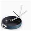 JOSEPH JOSEPH Padella con Manico Pieghevole Space 30cm Ceramica Antiaderente Blu