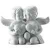 ROSENTHAL Coppia angeli con cuore 14,5cm Porcellana
