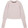PUMA STUDIO CLOUDSPUN CREW - SHORT Maglia da Donna