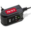 AEG Automotive 97175 Microprocessore mantenitore di carica MB 1.0, 12 Volt, 4 fasi, conserva permanentemente la carica della batteria con funzione di sicurezza