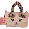 Borsa a tracolla in peluche con tigrotto linea Mofu Mofu