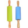 Confezione da 12 mini mattarelli piccoli per bambini, 22,9 cm