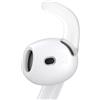 Gcioii 3 paia Ganci per le orecchie compatibili con Airpods 4 auricolari antiscivolo gommini auricolari accessori [Aggiunta Custodia Porta] compatibile con Airpods 4th (2024)