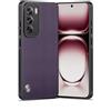 Puxssul Cover per OPPO Reno 12 Pro 5G, Custodia in Pelle Sintetica TPU, Anti-Shock Anti-Graffio Anti-Scivolo Ultra Leggera Cover per OPPO Reno 12 Pro 5G, per Uomini Donne (Viola)