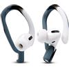 WC HookZ - Ganci sopra l'orecchio per AirPods Pro 1, 2 e AirPods 1, 2, 3 | Da Wicked Cushions | Due paia di dimensioni, gancio sinistro e destro unici | Marble
