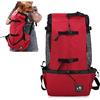 PETCUTE Zaini Trasporto Cani Gatto Zaino Borsa trasportino per cani Zaino trekking Marsupio per Cani Gatti Regolabile Zainetto Per Viaggi Animali taglia piccola media grandi fino a 3 kg