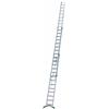 Facal Super Prima P450-3F, 13+14+14 gradini, 10.80 m - Scala in alluminio con fune - Altezza stimata operativa 11.70 m