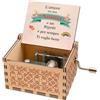 Luteney Carillon Regalo per Nonna Compleanno,Regalo Nonna Natale,You Are My Sunshine Legno Carillon Nonna Idee Regalo