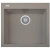 Plados ON5610-72 Lavello 1 Vasca 56 x 50 cm con fascia miscelatore Serie One 56-10 finitura 72 MicroULTRAGRANIT TARTUFO