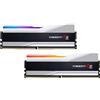 G.SKILL Trident Z5 RGB Argento 32GB / GB Kit (2x16GB) DDR5-5600 CL36 DIMM Arbeitsspeicher