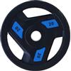 Blue Gym Disco Olimpico Gommato Trigrip 20KG / 51 MM