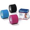 ESSITY ITALY SpA Benda adesiva leukotape k per taping fisioterapico larghezza 5 cm lunghezza 5 m colore azzurro in rotolo - LEUKOTAPE - 921396735