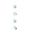 PD-Party 7024304 Verticale Appeso Decorazione | Celebrazioni | Eventi Speciali | Tema Festa - New Born Baby Boy, Multicolore, 14cm Lunghezza x 14cm Larghezza x 120cm Altezza