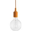 Muuto - Sospensione E27 - Arancione - Silicone - Designer Mattias Stahlbom