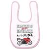 Supermolon 01959 - Nido para Rodar Bavaglino Bebe con Velcro, Rosa Pastello, Unisex