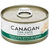 Canagan cat grain free pollo con branzino 75gr