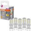 OSRAM Stella PIN Lampada LED, G9-base vetro trasparente ,Bianco caldo (2700K), 320 Lumen, sostituzione delle lampade 30W, non dimmerabile, 5-Confezione