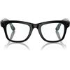 Ray-Ban Occhiali da Vista RW4008 601/SB Meta Wayfarer Nero/Trasparente Unisex