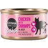 Cosma Asia in gelatina 6 x 85 g umido gatto - Pollo con Gamberetti