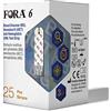 FORA Strisce Reattive FORA6 3in1 per Glicemia, Ematocrito ed Emoglobina - Box 25