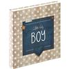 walther design Album Fotografico Blu 28 x 30,5 cm Album per Neonati, Baby Little Baby UK-100-L