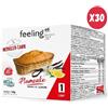 FEELING OK PLUMCAKE VANIGLIA LIMONE START 30 PEZZI DA 45 GRAMMI