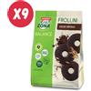 ENERZONA FROLLINI 40-30-30 - 9 CONFEZIONI DA 250 GRAMMI GUSTO CACAO INTENSO