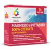 OPTIMA MAGNESIO E POTASSIO 100% CITRATI CON 9 VITAMINE B 14 BUSTINE
