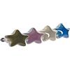 Home Decor Pomello Dkd Home Decor stella metallo ceramica (4 pz)