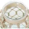 Alexandra House Living Vaso in vetro 20 x 23 cm portacandele