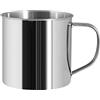 INOXPRAN - Pignatto con Manico in Acciaio Inox, Diametro 9 cm, Capacità 0,75 L, Adatto ad Ogni Piano Cottura, Resistente ai Graffi e agli Urti, Superficie Liscia, Lavabile a Mano e in Lavastoviglie