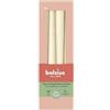 BOLSIUS Essentials - Candele con punta morbida, 24/245 mm, circa 7 ore di combustione, 4 per confezione