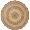Alexandra House Living Tappeto rattan fibra naturale 120 cm