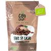 CIBO CRUDO crudo biologico vegan CiboCrudo Fave di Cacao Crudo, Semi di Cacao Biologici Crudi, Qualità Criollo - Cacao Beans Criollo Variety Raw Organic, Fave di Cacao Bio, dalle Piantagioni del Perù, Etichette in Italiano - 250g