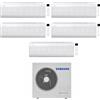 Samsung CONDIZIONATORE SAMSUNG PENTA SPLIT WINDFREE AVANT S2 7000+7000+7000+7000+9000 BTU WIFI INVERTER AJ100TXJ5KG/EU A++