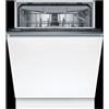 Bosch SMV25EX02E Serie 2 - Lavastoviglie a scomparsa totale 13 coperti, Classe E, Emissione acustica 48 dB, (81,5x59,8x55 cm), Nero