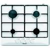 Glem Gas GT64WH Piano Cottura 4 Fuochi a Gas 60 cm colore Bianco