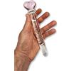 divertity Poker Glass Dildo Heart