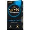 Skin Extra Lubricated 6 Preservativi